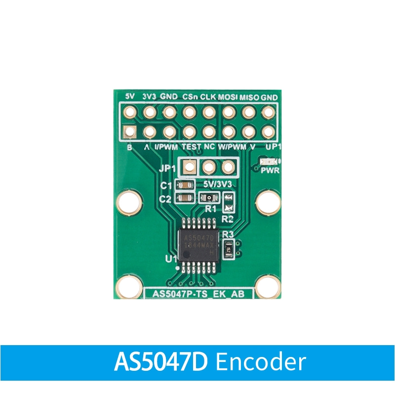 Magnetic Encoder — AS5047P (SPI, 14-bit)