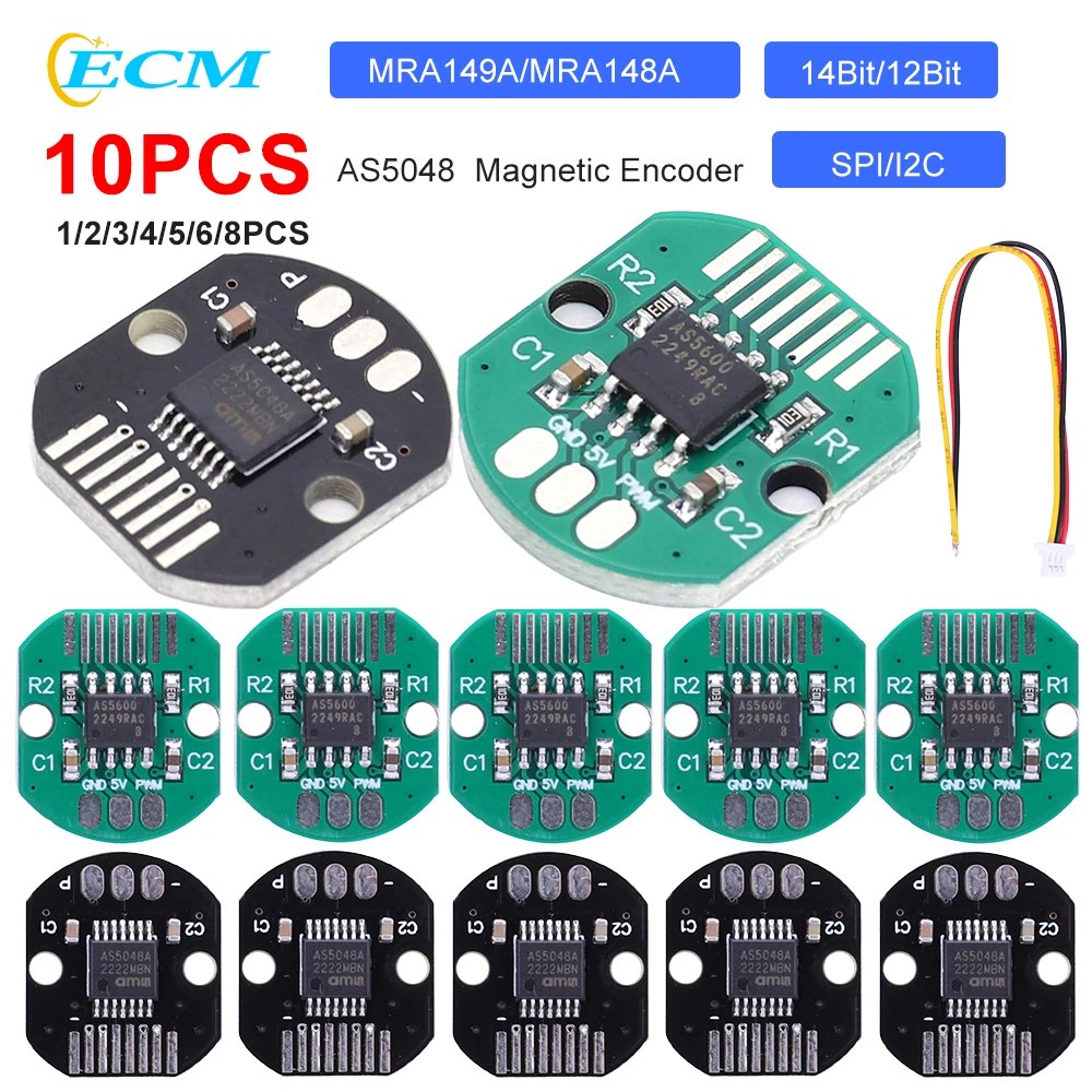 Magnetic Encoder — AS5600 (12-bit, I2C) — image 1