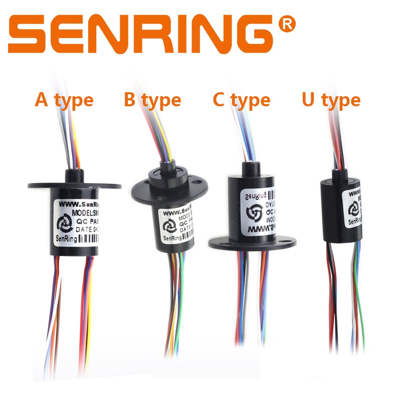 Capsule Slip Ring — 6-wire (continuous rotation) — image 1