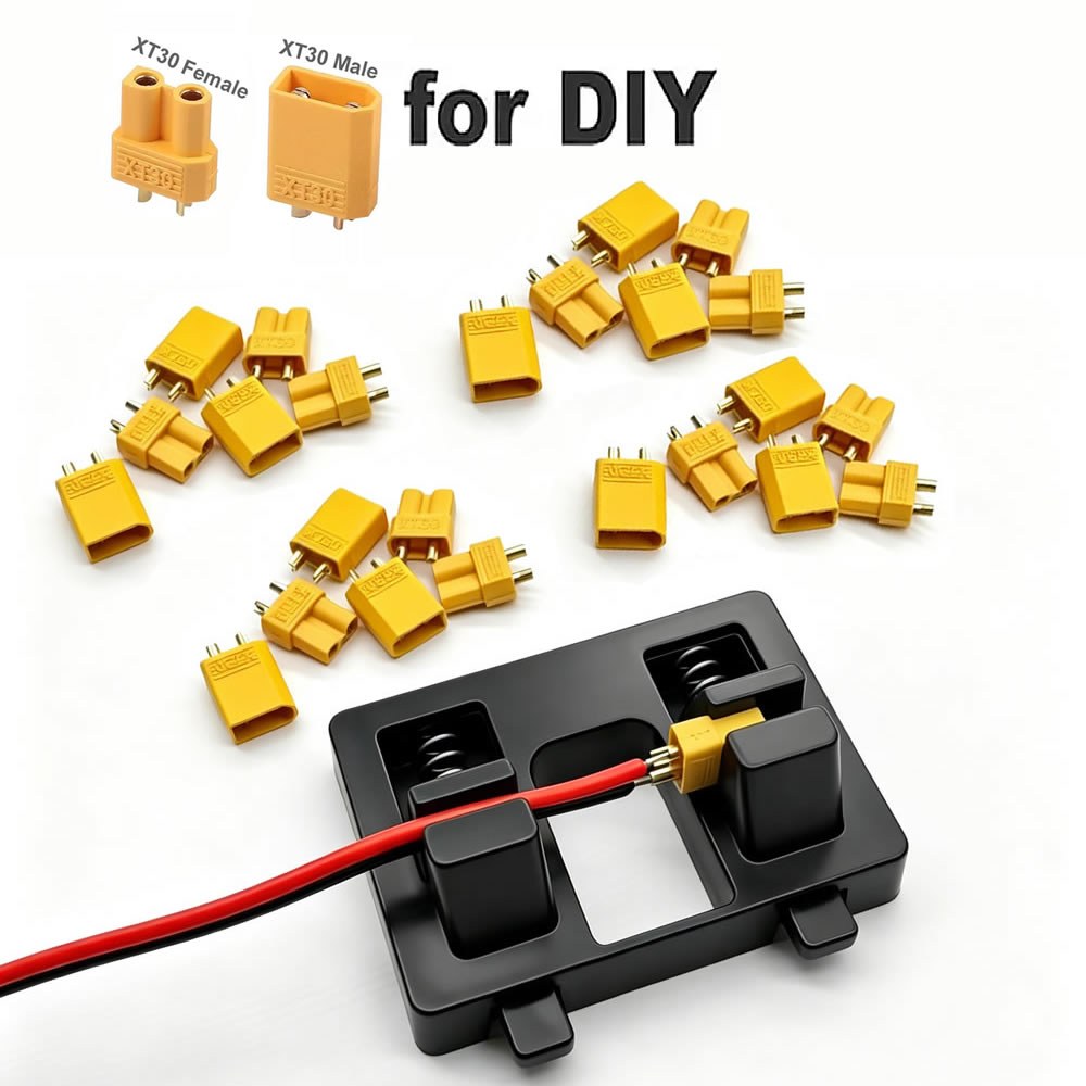 XT30 Connector Pairs (small builds) — image 1