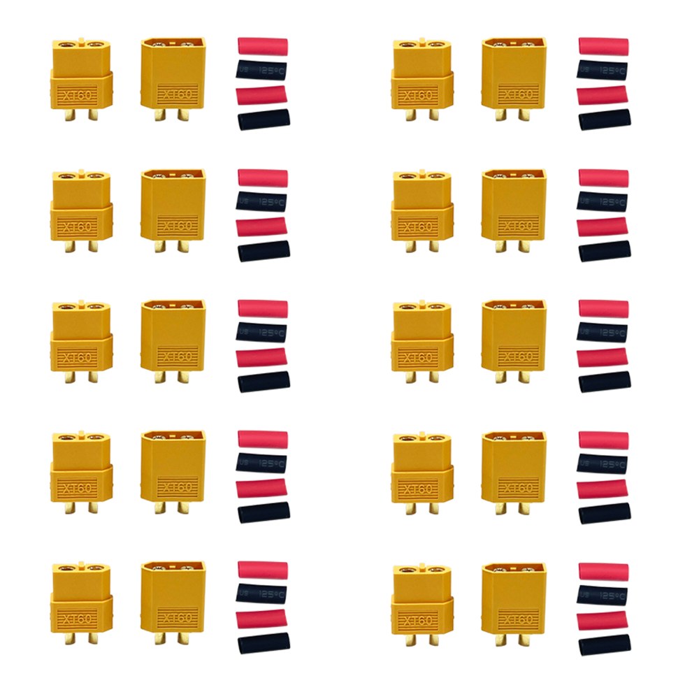 XT60 Connector Pairs (10-pack)